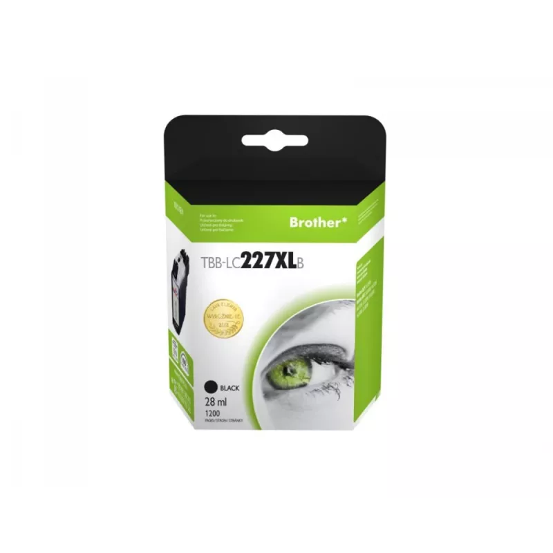 Atramentová kazeta TB kompatibilná s Brother LC227XL čierna nová