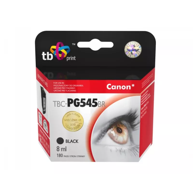 Atrament pre Canon PIXMA iP2850/MG2950/2550/2450/MX495 TBC-PG545B BK ref.