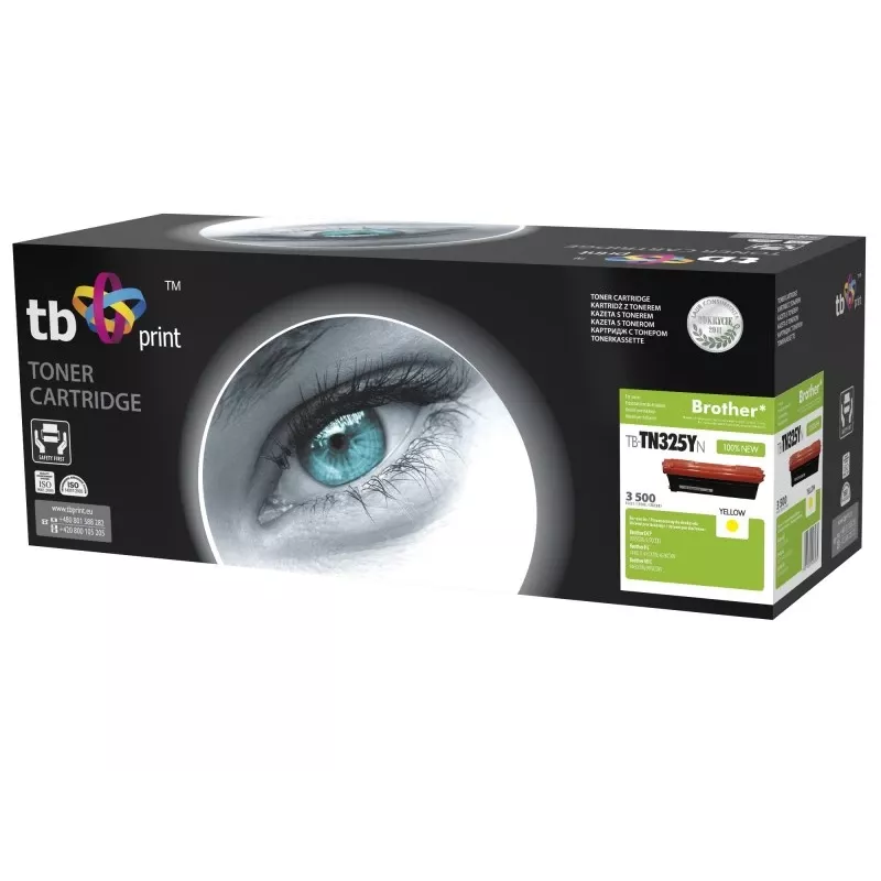Toner pre Brother TN325 Y TB-TN325YN YE 100% nový