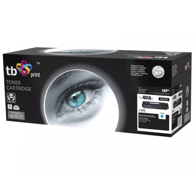 Toner TB kompatibilný s HP CLJM252/277, CY, 1400, nový