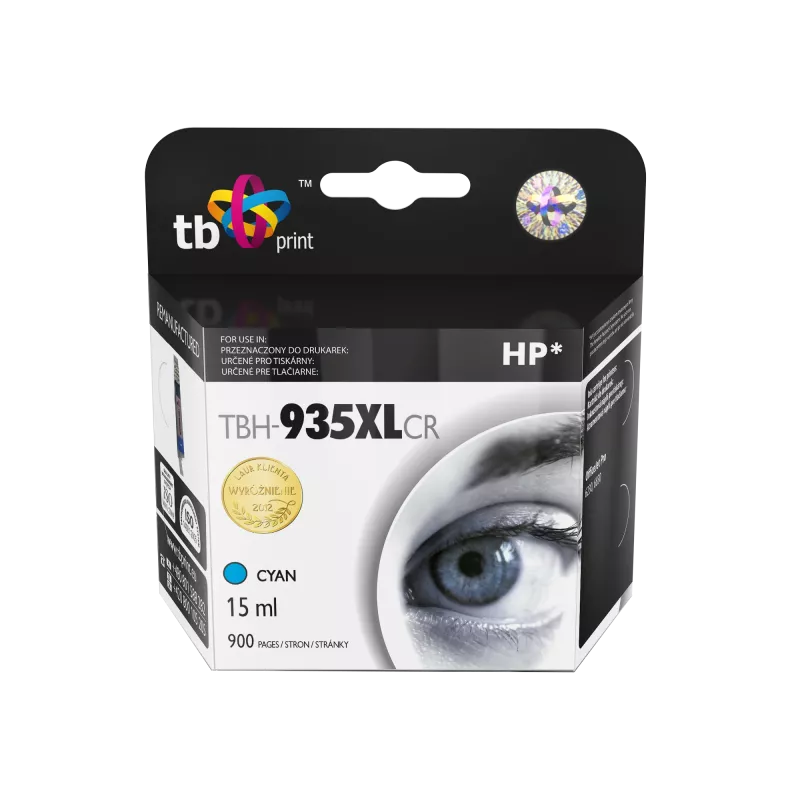 Atramentová kazeta TB kompat. s HP OP 6230, CY, repasovaná
