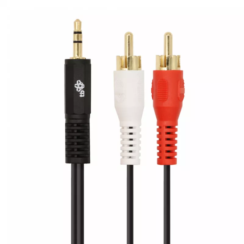 TB kábel 3,5mm mini jack -2x RCA M/M 1,5m (AKTBXAJ2RCA150B)