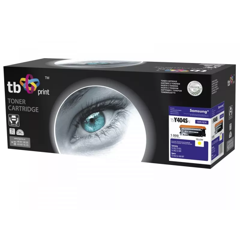 Toner TB Komp S Samsung CLT-Y404S, nový, 1000, žltý