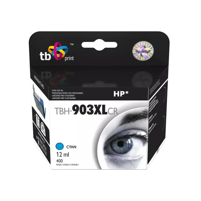 Atrament pre HP OJ 6950 AiO TBH-903XLCR azúrový repasovaný