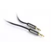 Gembird CCAP-444-1M audio kábel 3,5mm čierny (CCAP-444-1M)