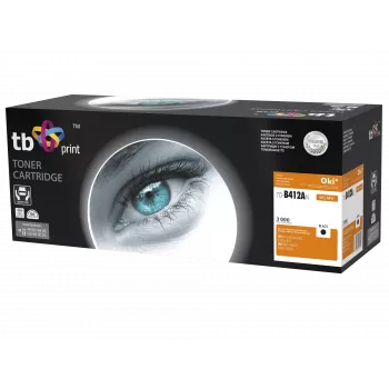Toner TB Kompat. S OKI B412/B432, čierny, nový 412AN