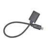 OTG kábel TB AKTBXKUWOTG015B 15 cm, čierny, USB OTG pripojenie