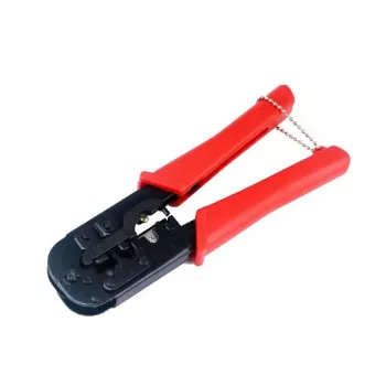 Gembird T-WC-04 krimpovacie kliešte na káble čierna, červená