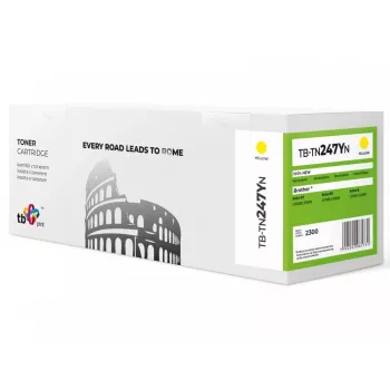 Toner TB kompatibilný S Brother TN247Y, TB-TN247YN YE 100% nový