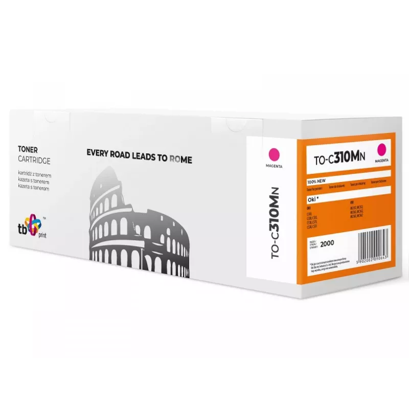 Toner pre OKI C310 TO-C310MN purpurový 100% nový
