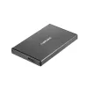 NATEC RHINO GO puzdro USB 3.0 pre 2,5'' SATA HDD/SSD, čierna hliník