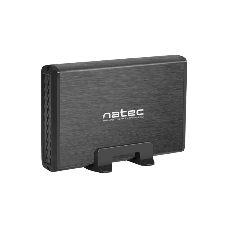 NATEC NKZ-0448 RHINO externé USB 3.0 puzdro pre 3,5-palcové SATA HDD čierny hliník