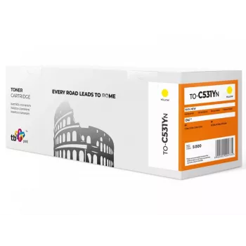 Toner TB kompatibilný s C531 TO-C531YN YE 100% nový