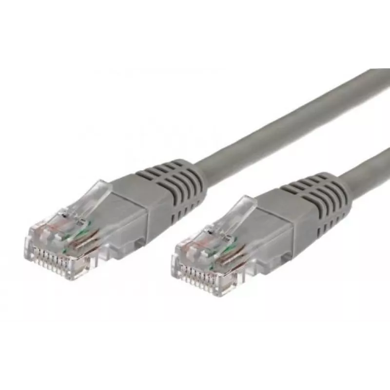 Patch kábel Cat.6 RJ45 UTP 3 m sivý