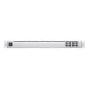 Spravovaný L2 sieťový switch UBIQUITI USW-Aggregation — 8 SFP+ slotov, podpora 10G, bez ventilátora, 1U rack, strieborná