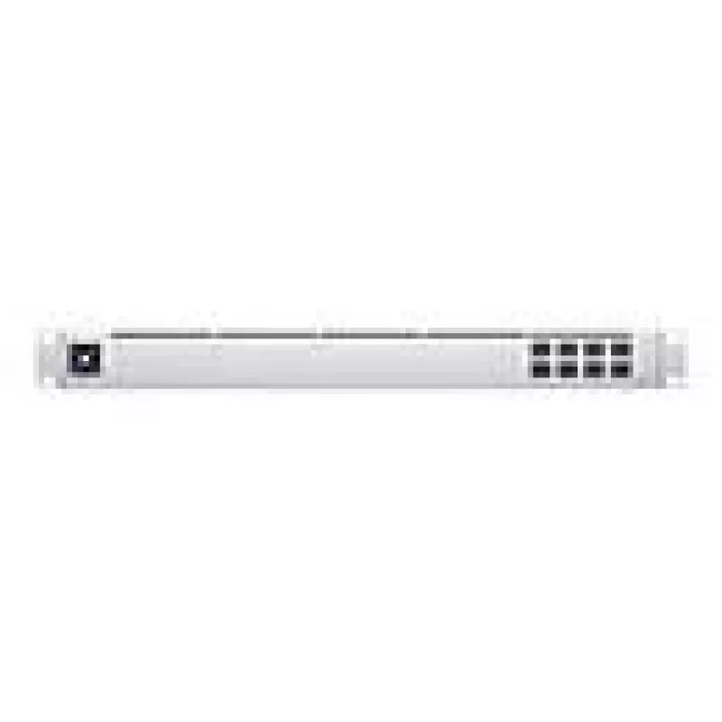Spravovaný L2 sieťový switch UBIQUITI USW-Aggregation — 8 SFP+ slotov, podpora 10G, bez ventilátora, 1U rack, strieborná