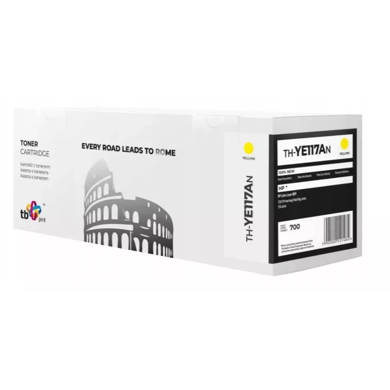 Toner pre HP117A W2072A žltý TH-YE117AN 100% nový