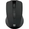Bezdrôtová RF myš DEFENDER Accura MM-935 — optická 1600 DPI, obojručná, 3 tlačidlá, USB prijímač, čierna