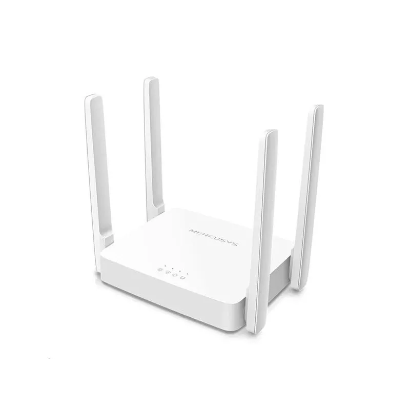 Stolný router MERCUSYS AC10 Dualband 2,4/5 GHz Wi‑Fi 5, 4 externé antény, 1x Fast Ethernet (WAN/LAN)