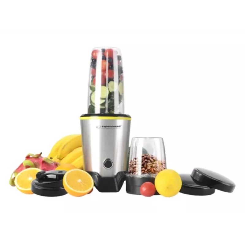 Esperanza EKM028 mixér stolový mixér 1000 W čierny, nerez