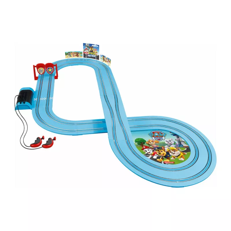 Pretekárske auto a dráha CARRERA 20063035 – PAW Patrol 'On the Double', viacfarebné, pre deti od 3 rokov