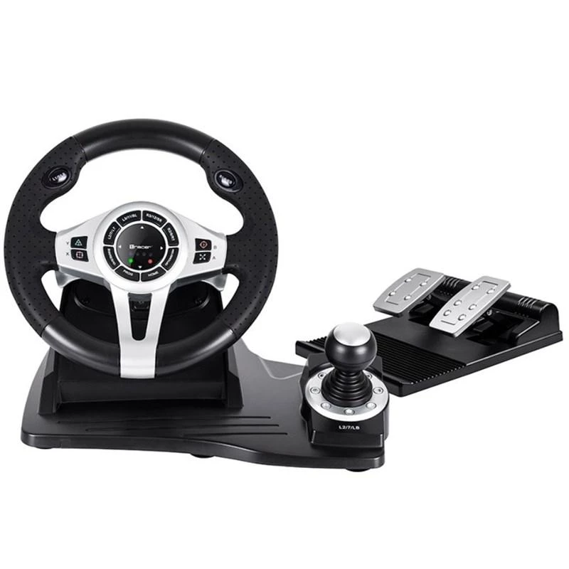 Tracer TRAJOY46524 herný ovládač čierny volant + pedále PlayStation 4, Playstation 3
