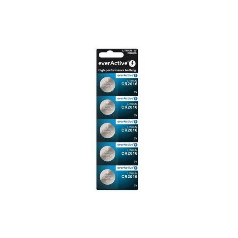 Lítiumové batérie Mini CR2016 blister 5 ks - batéria - CR2016 (CR20165BL) - Everactive