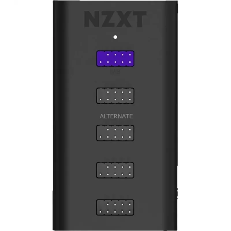 NZXT interný USB 2.0 rozširujúci hub Gen 3 - čierny