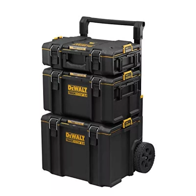 Box na náradie DeWalt DWST83402-1, čierny/žltý, 554×500×1150 mm