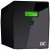 Záložný zdroj Green Cell UPS05 – Line-Interactive 2 kVA / 1200 W, 5x zásuvky Type-F, LCD, USB, RJ-45