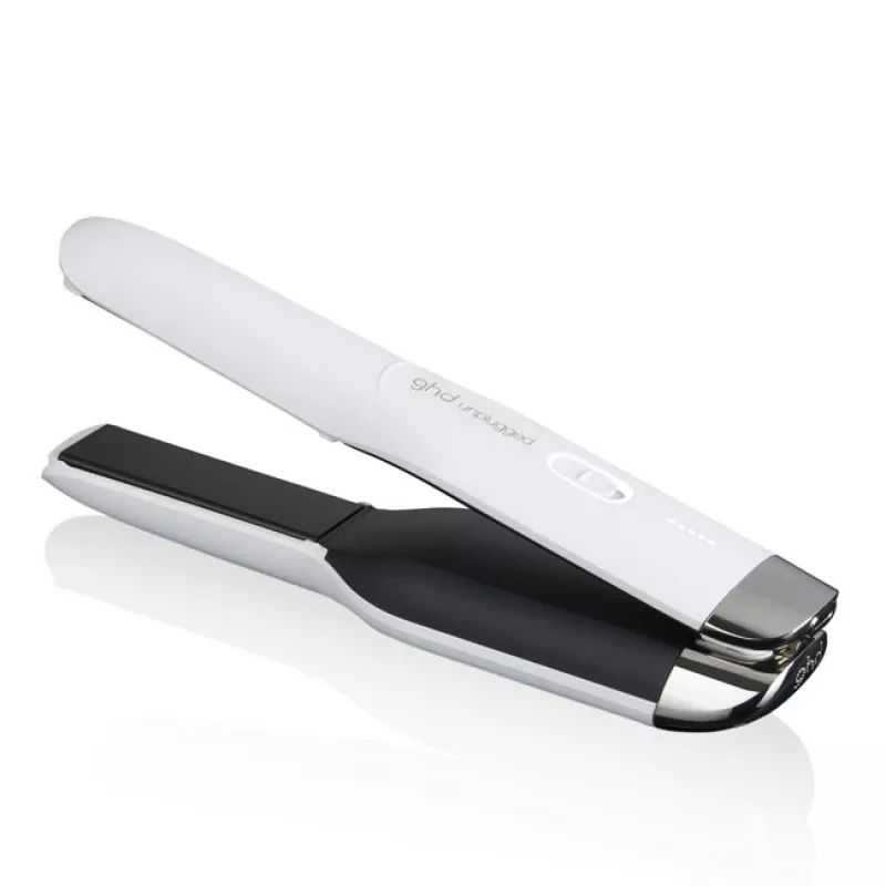 Žehlička na vlasy GHD Unplugged Warm White lítium-iónová 300g