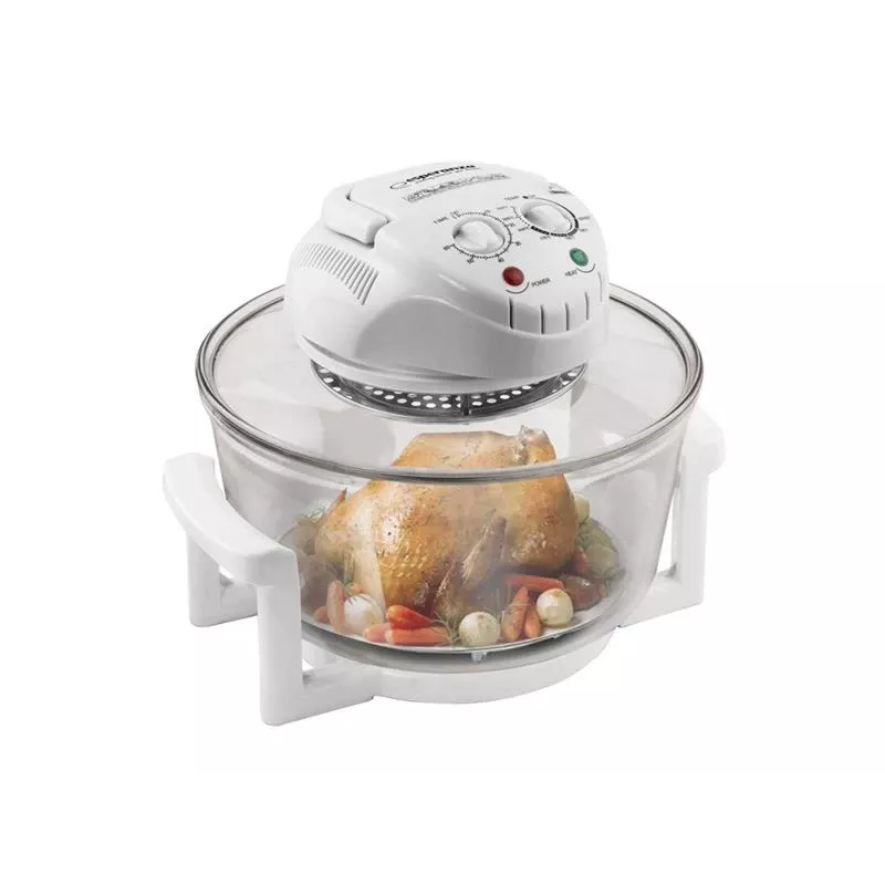 Halogénová rúra ESPERANZA EKO003 — 12 L, 1400 W, max. 250 °C, biela