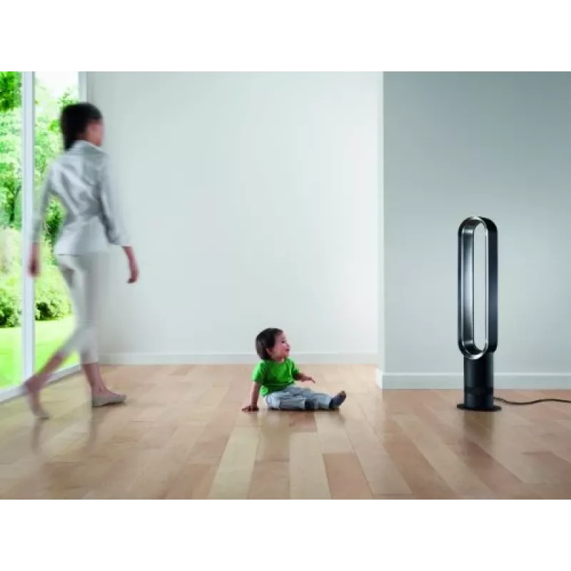 Dyson Cool AM07 chladiaci ventilátor stojanový ventilátor strieborný biely