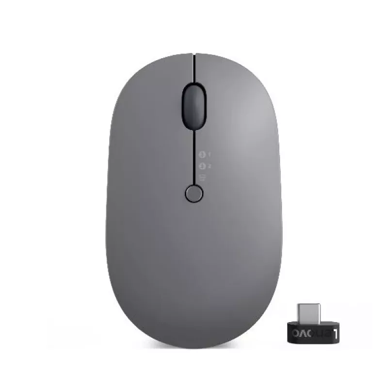 Lenovo Go Multi-Device myš kancelárska obojručná RF Wireless + Bluetooth optická 2400 DPI