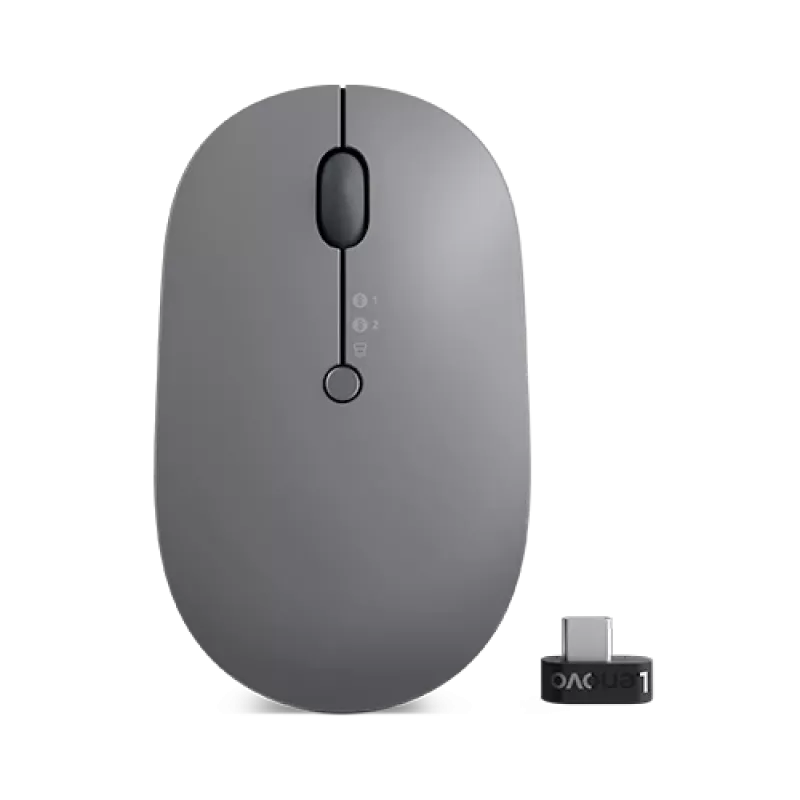 Lenovo Go Wireless Multi-Device myš Office obojručná RF Wireless + Bluetooth + USB Type-A optická 2400 DPI