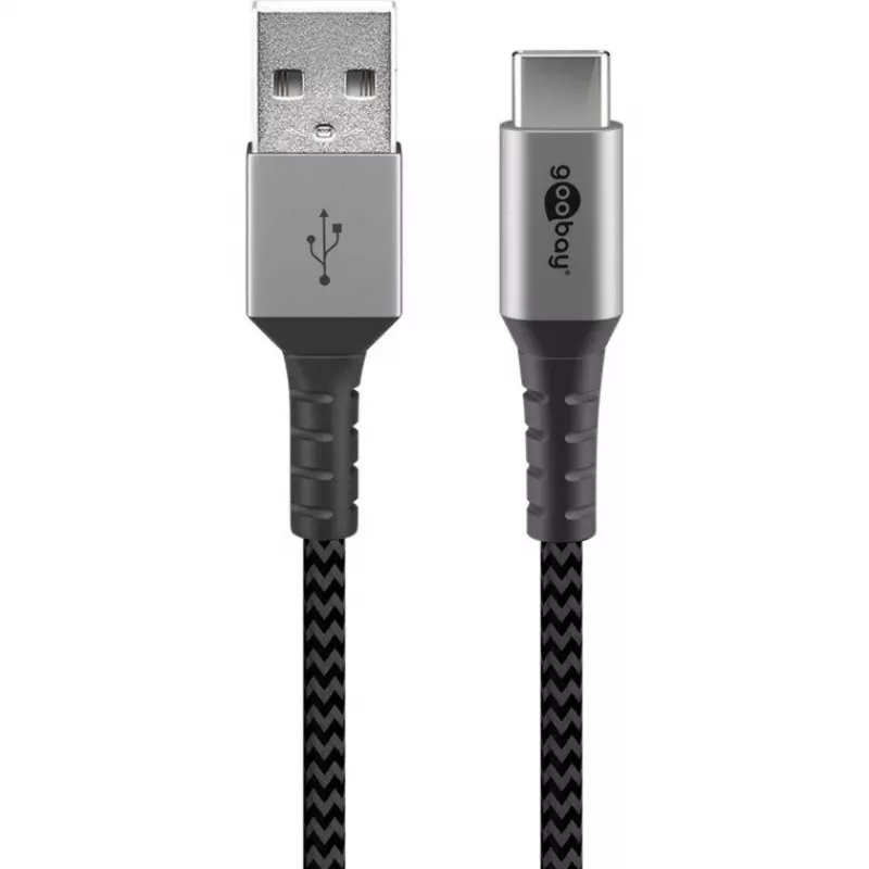 Wentronic 49296 USB kábel čierny
