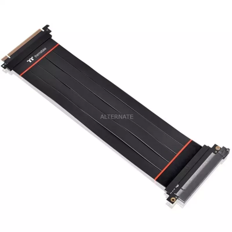 Thermaltake AC-058-CO1OTN-C1 predlžovací riser kábel PCIe 4.0 x16, 0,3 m, čierny