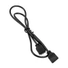 ARGB 3-pin predlžovací kábel 50 cm — Kolink, 5V, čierny