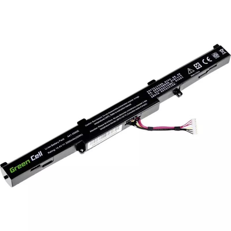 Green Cell AS77 batéria pre ASUS A41-X550E (X550, F550, K550, R510), Li-Ion 14,4 V 2200 mAh, 4 články, čierna