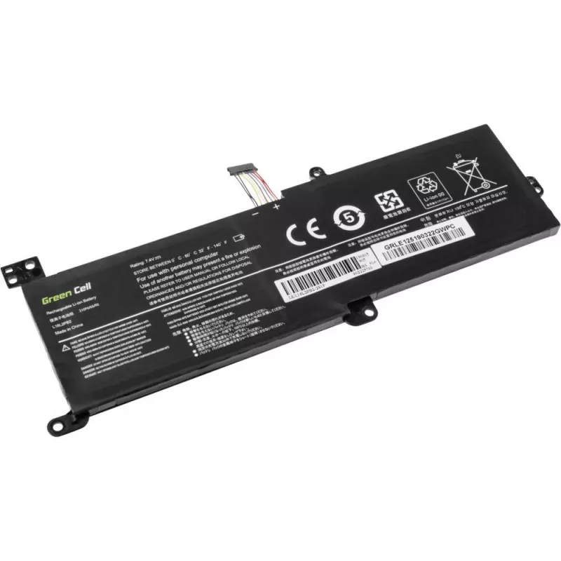 Batéria Green Cell LE125 pre Lenovo IdeaPad (7,4 V, 3500 mAh, LiPo, čierna)