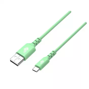TB USB-C kábel 1m zelený; AKTBXKUCMISI10Z