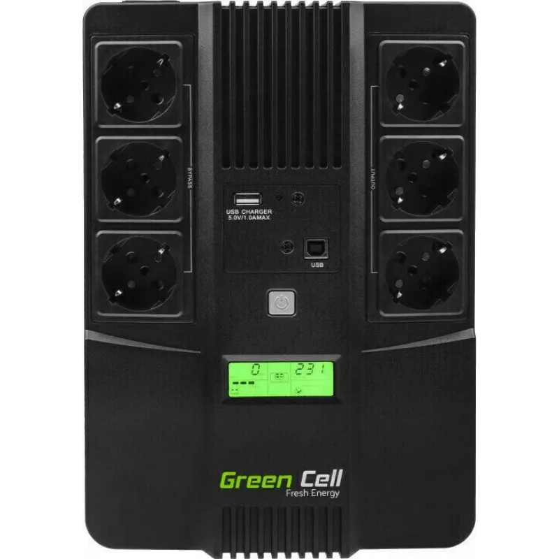 Green Cell PowerStream KABGC07 kábel USB-C na Lightning, 1 m, PD, Apple MFi, čierny
