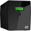 Záložný zdroj Green Cell UPS09 – Line-Interactive 3 kVA / 1400 W, 230 V, LCD, Tower, 5x zásuvky Type-F