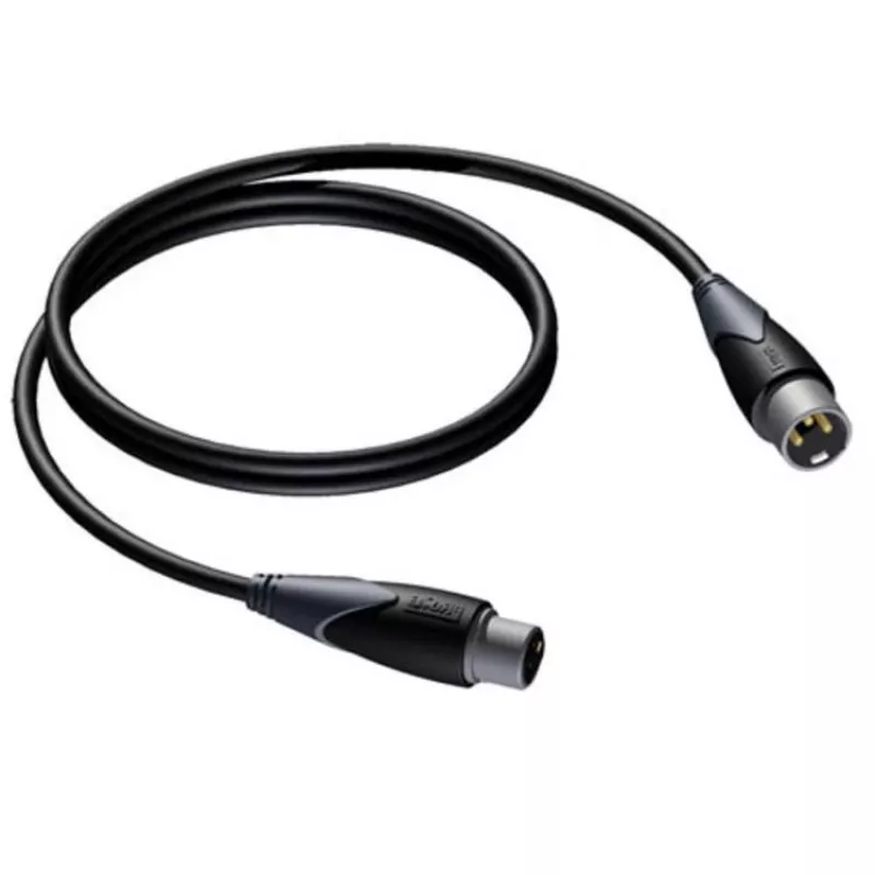 Audio kábel Procab XLR samec na XLR samica 5 m (model 1KPCL118)