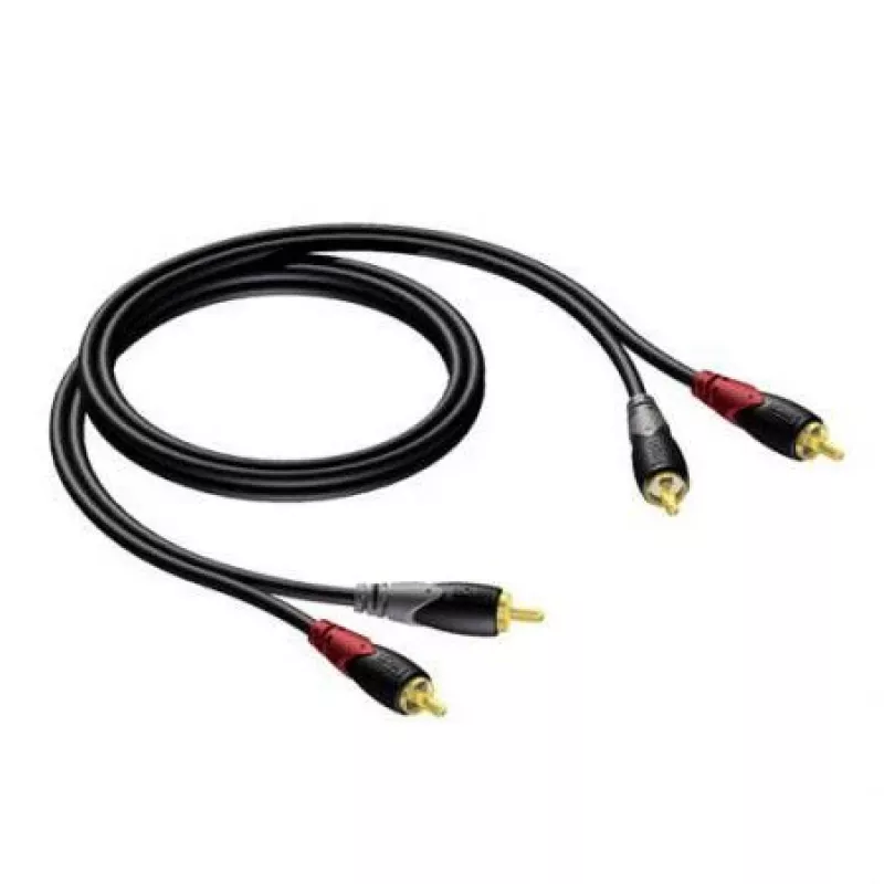 Kábel 2X RCA/Cinch samec - 2X RCA/Cinch samec 1,5