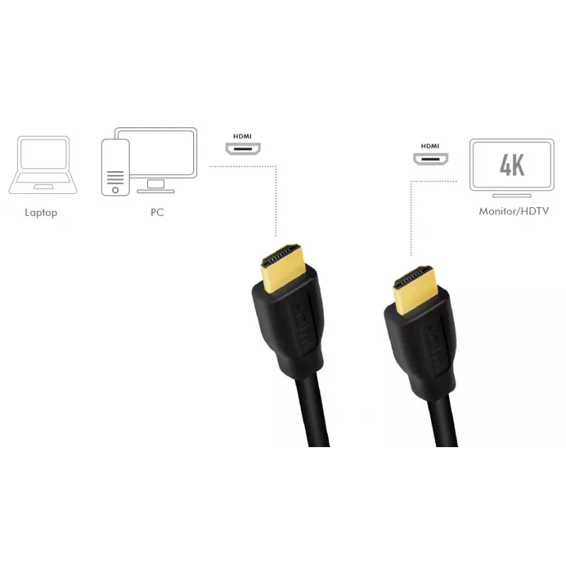 LogiLink CH0103 HDMI AV kábel čierny 5 m 1x HDMI konektor samec na 1x HDMI konektor samec