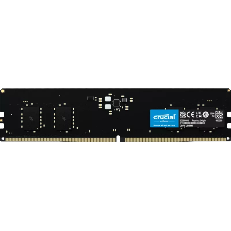 Crucial CT8G48C40U5 pamäťový modul 8 GB 1 x 8 GB DDR5 4800 MT/s