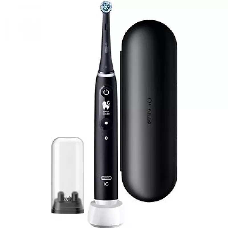 Oral-B iO6 elektrická zubná kefka s puzdrom čierna Onyx