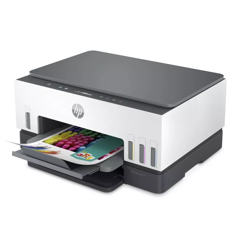 Multifunkčná tlačiareň HP Smart Tank 670 — Thermal Inkjet, farebná, A4, Wi‑Fi/Bluetooth, duplex, 4800x1200 DPI