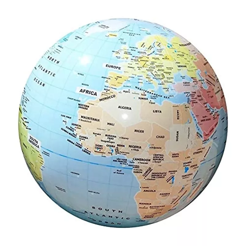 Globe Ball MG DYSTRYBUCJA model C009 — politický svet, priemer 42 cm